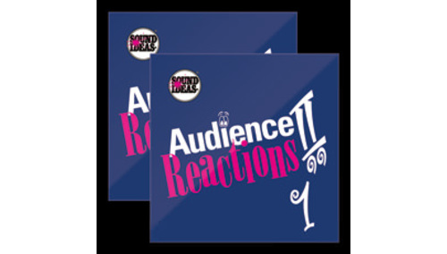 SOUND IDEAS AUDIENCE REACTIONS! ★SOUND IDEAS 業界標準の効果音パックが 50%OFF！