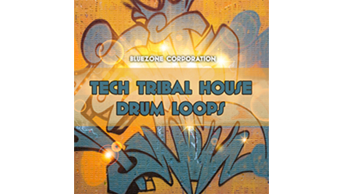 BLUEZONE TECH TRIBAL HOUSE DRUM LOOPS ★BLUEZONE GWセール！全製品が一律20% OFF！
