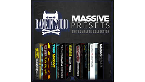 RANKIN AUDIO MASSIVE PRESETS - THE COMPLETE COLLECTION ★LOOPMASTERS 対象ブランドの製品が40% OFF！