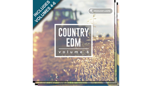 PRODUCER LOOPS COUNTRY EDM BUNDLE (VOLS 4-6) 