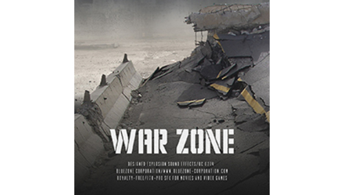 BLUEZONE WAR ZONE - DESIGNED EXPLOSION SOUND EFFECTS 