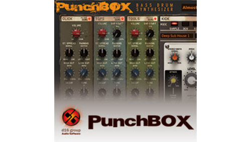 D16 Group PUNCHBOX / BASS DRUM SYNTHESIZER 