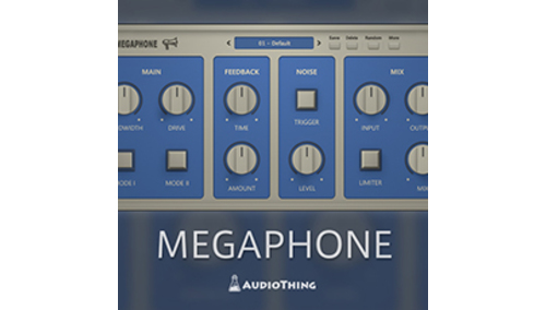 AUDIOTHING MEGAPHONE ★AudioThing社のガジェット系プラグイン＆音源が最大70%OFF！