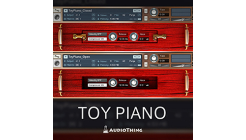 AUDIOTHING TOY PIANO ★AudioThing社のガジェット系プラグイン＆音源が最大70%OFF！