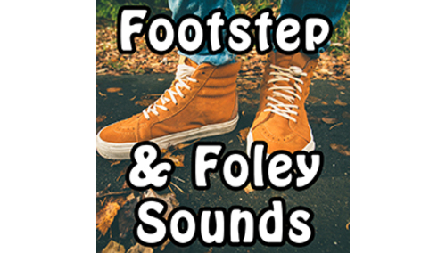 GAMEMASTER AUDIO FOOTSTEP AND FOLEY SOUNDS ★GAME MASTER AUDIO の効果音が 30%OFF ！
