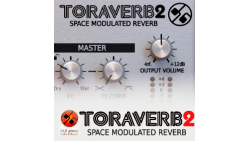 D16 Group TORAVERB 2 / SPACE MODULATED REVERB 