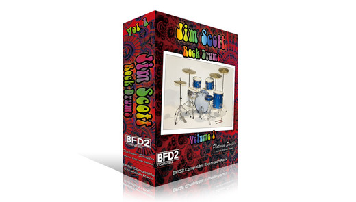 Platinum Samples Jim Scott Rock Drums Vol.1 