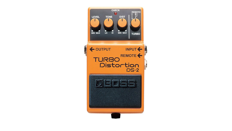 週末特価！BOSS TURBO Distortion DS-2　パッチケーブル付